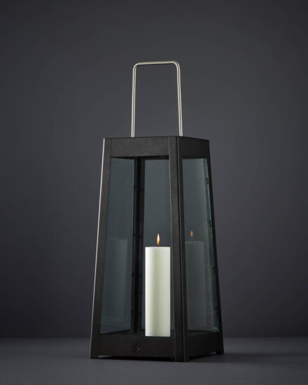 Morsoe ute lanterne lykt utelykt stopjern dekor belysning interior design nett web env high