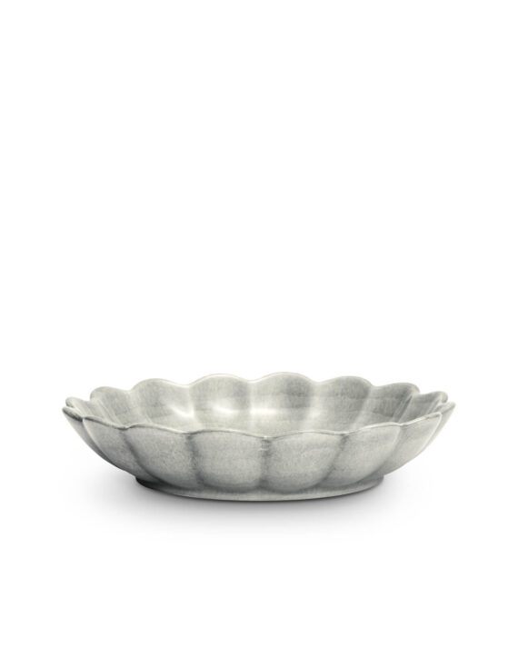 Mateus Oyster grey servise interior interiorbutikken interior design nett web Grey oyster bowl Medium cm