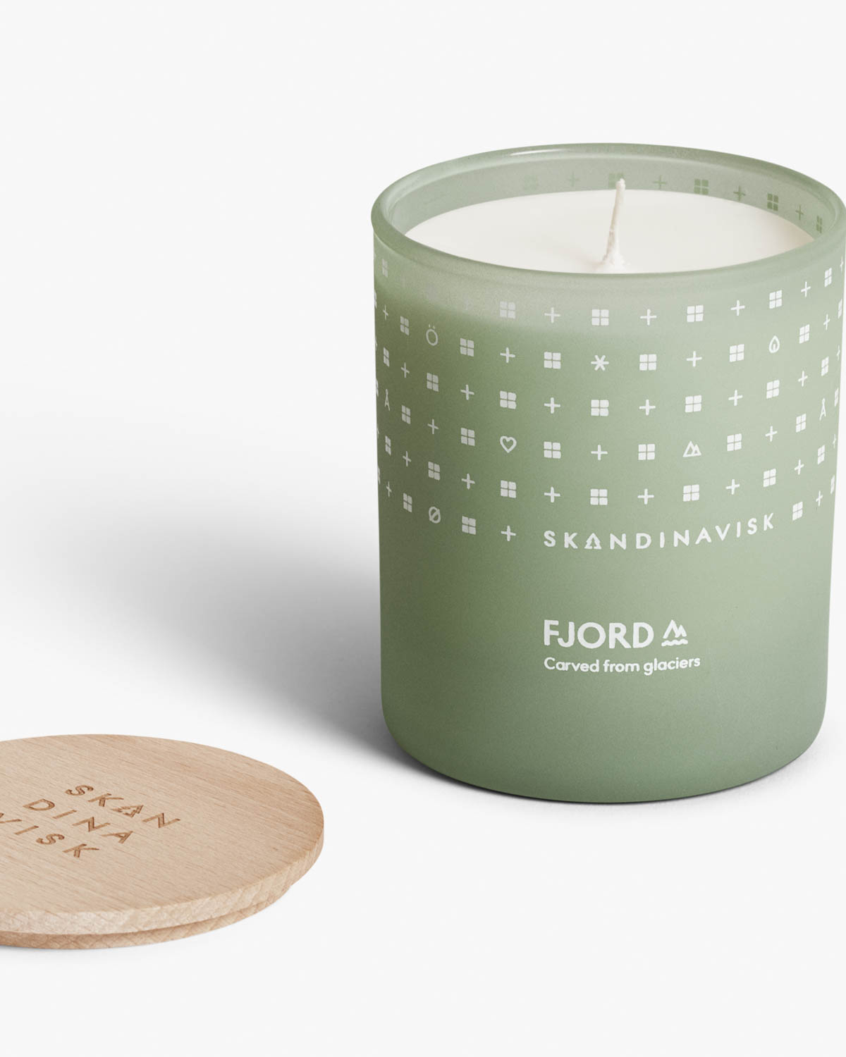 interiorbutikken skandinavisk hjem fritid livsstil duftlys scented candle g fjord interior design nett web FJORD CANDLE G TRANSPARENT