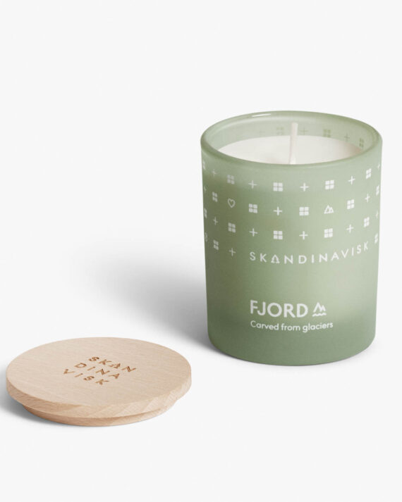 interiorbutikken skandinavisk hjem fritid livsstil duftlys scented candle g fjord interior design nett web FJORD CANDLE G TRANSPARENT