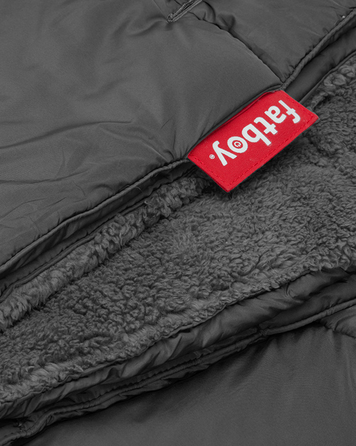 product large FATBOY hotspot blanket cool grey closeup