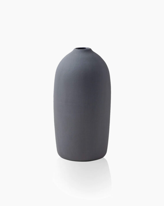 Novoform Raw ceramic vase grey large