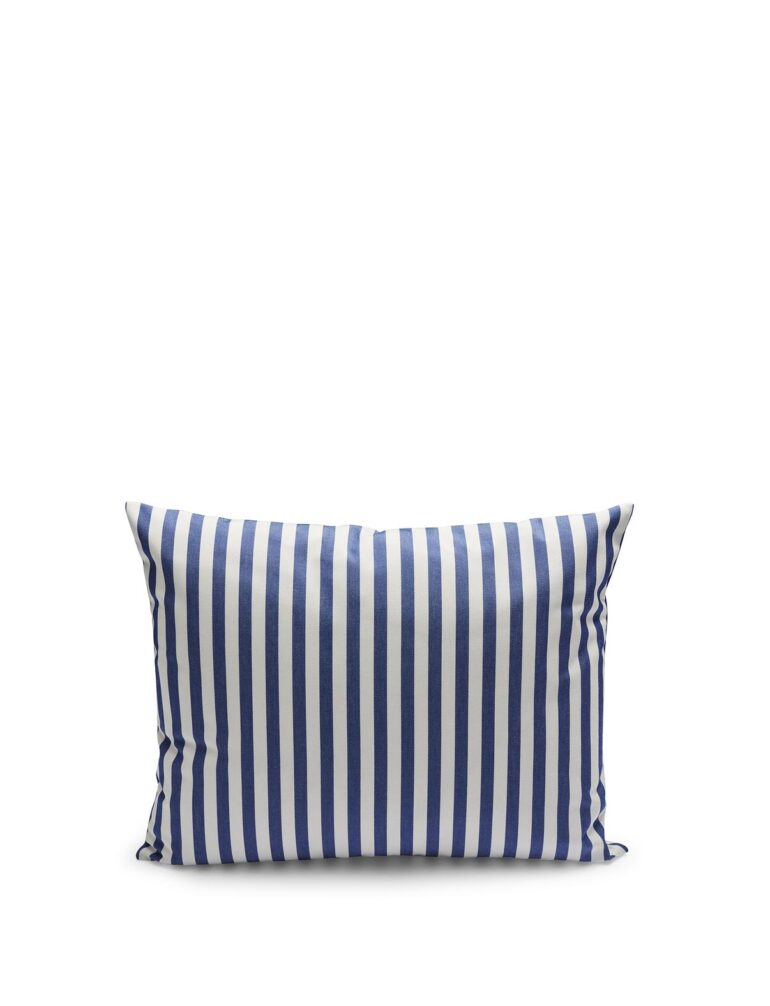 Barriere Pillow x, Sea Blue Stripe