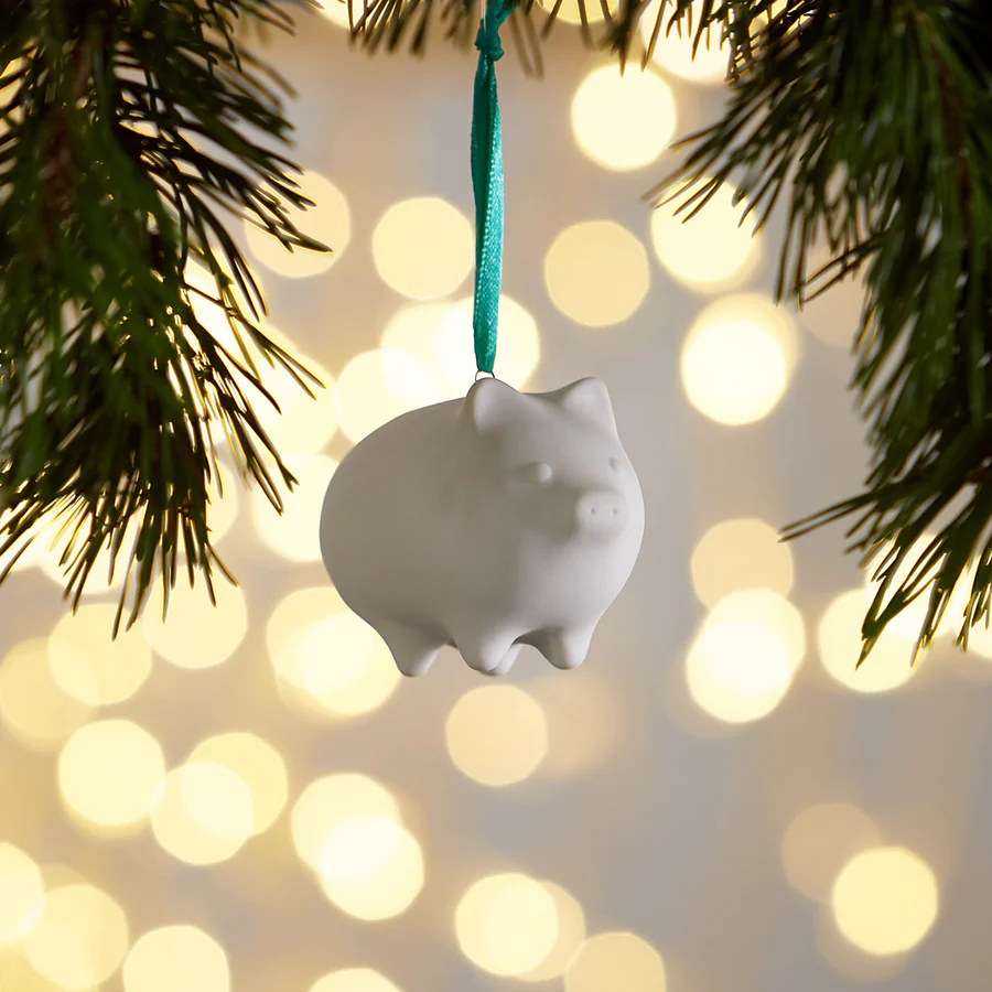 Piggy Ornament Holiday x jpg